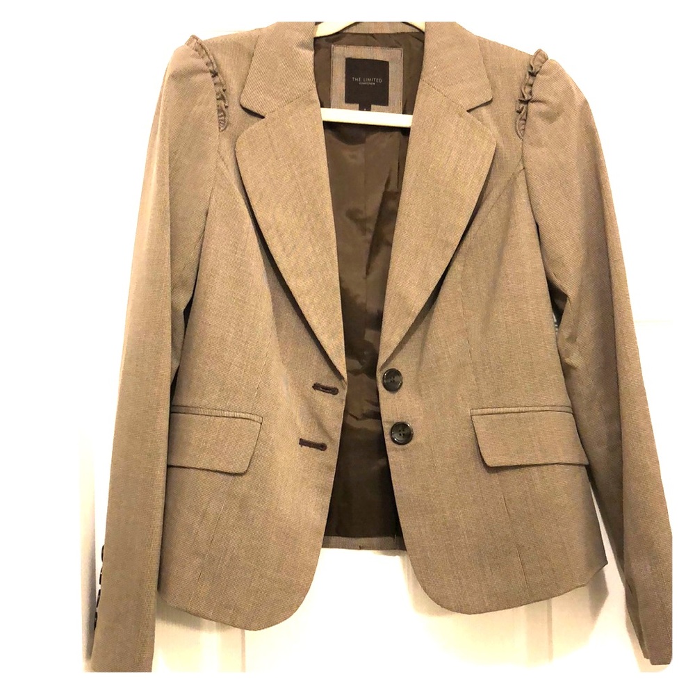 THE LIMITED Brown and tan suit | Size 2 |